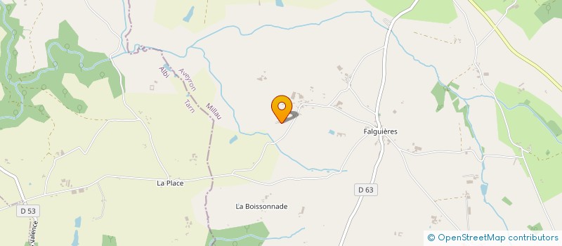 localisation de l'entreprise EARL ALBAR  SAINT-JEAN-DELNOUS