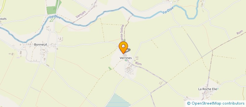 localisation de l'entreprise EARL ALBERT-PIZON  ROM