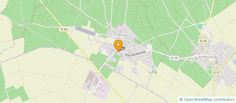 localisation de l'entreprise EARL ALEXANDRA SAINZ  BOUZY