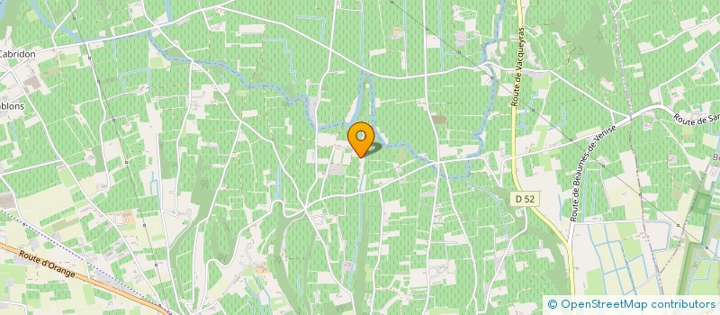 localisation de l'entreprise EARL ALEXIS GABRIEL  SARRIANS