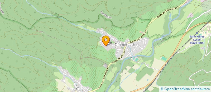 localisation de l'entreprise EARL ALFRED MEYER ET FILS  KATZENTHAL