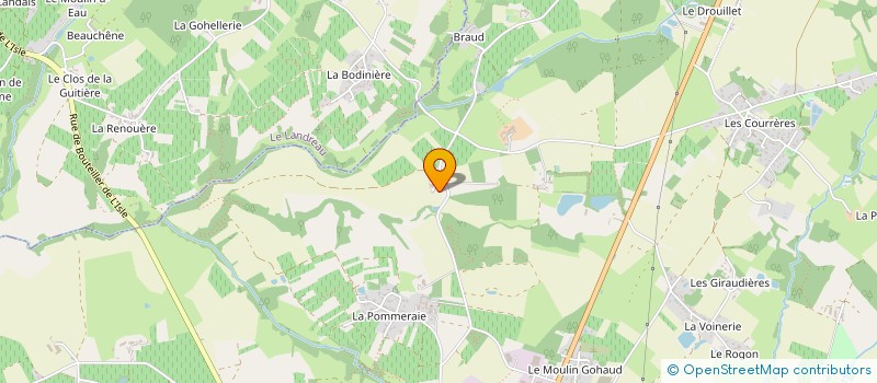 localisation de l'entreprise EARL ALLARD BRANGEON à VALLET