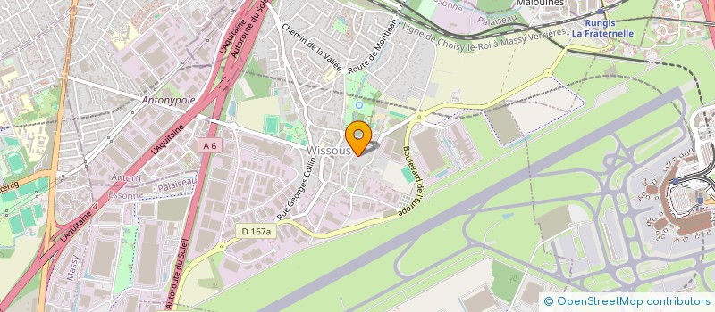 localisation de l'entreprise EARL ALLETON à WISSOUS