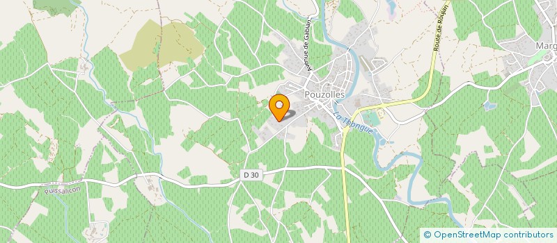 localisation de l'entreprise EARL ALLIES à POUZOLLES