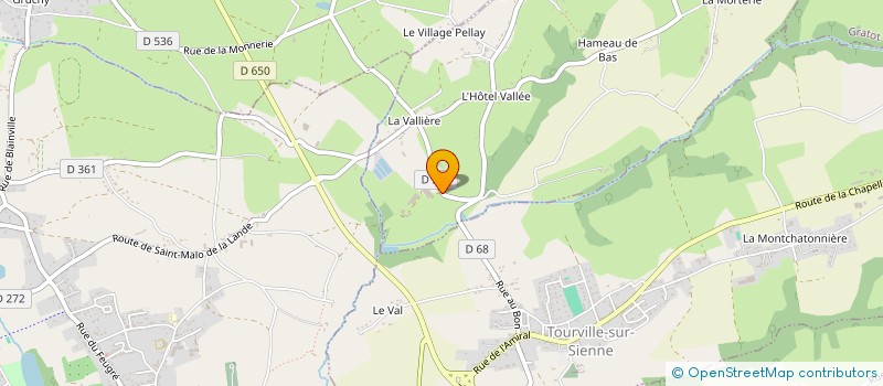 localisation de l'entreprise EARL ALLIX DU RONCHERAY à SAINT-MALO-DE-LA-LANDE