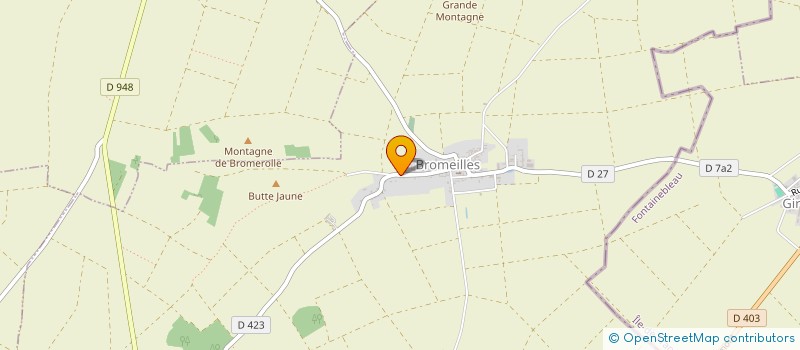 localisation de l'entreprise EARL AMIARD à BROMEILLES