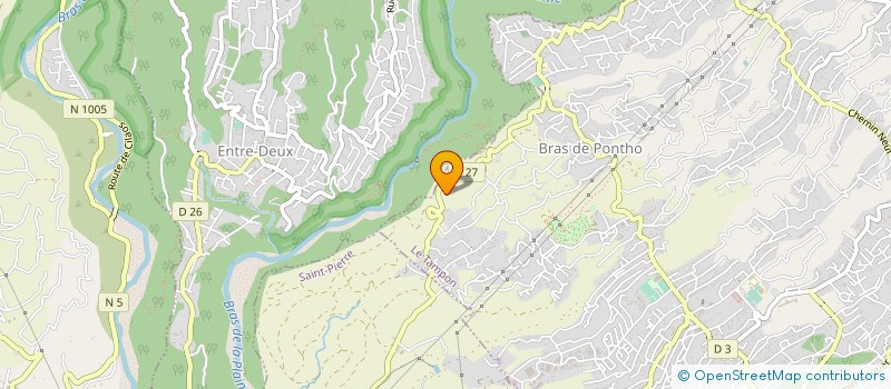 localisation de l'entreprise EARL AMONY  LE TAMPON