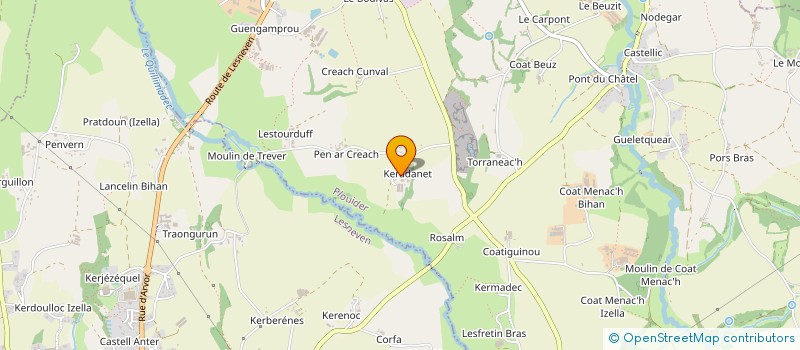 localisation de l'entreprise EARL AN EIENN à PLOUIDER