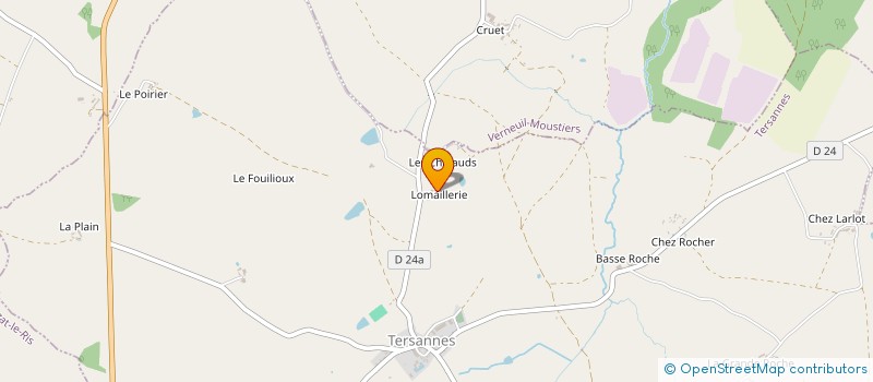 localisation de l'entreprise EARL AN ENEZENNIG  TERSANNES
