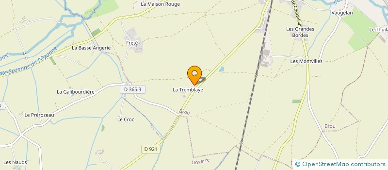 localisation de l'entreprise EARL ANAHATA à BROU