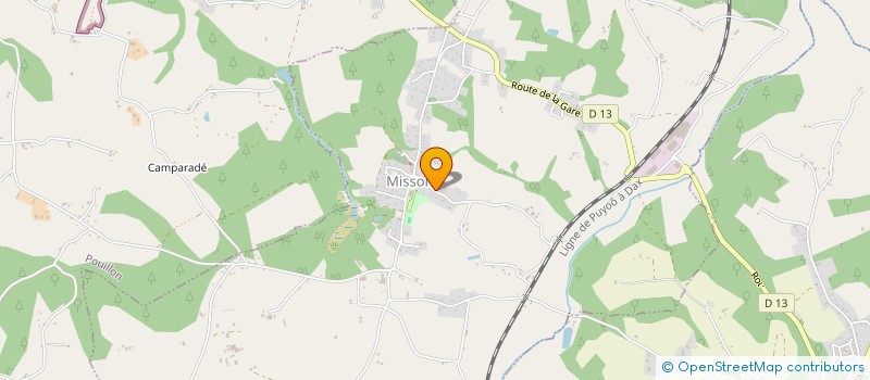 localisation de l'entreprise EARL ANDRAS  MISSON