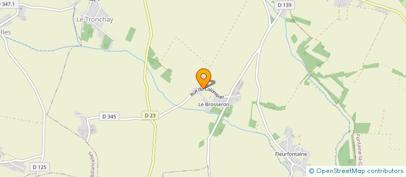 localisation de l'entreprise EARL ANDRE à SAINT-ARNOULT-DES-BOIS