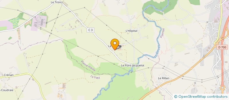 localisation de l'entreprise EARL ANDRE LOIC à PLAINE-HAUTE