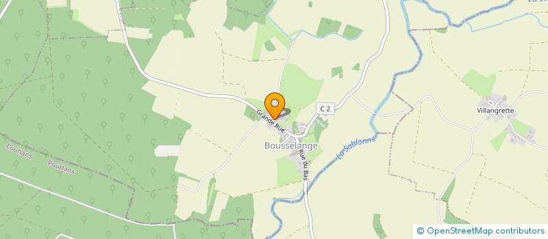 localisation de l'entreprise EARL ANGONNET à BOUSSELANGE