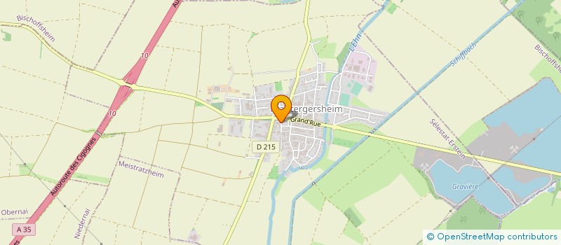 localisation de l'entreprise EARL ANGSTHELM à KRAUTERGERSHEIM