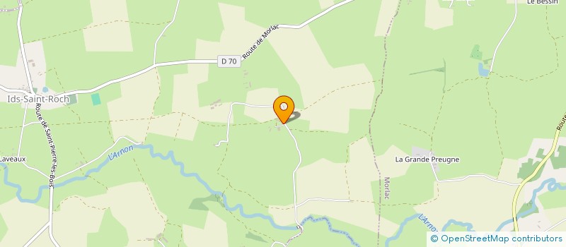 localisation de l'entreprise EARL ANTHONY CHERY  IDS-SAINT-ROCH