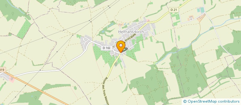 localisation de l'entreprise EARL ARBEIT GERARD  KTZINGUE