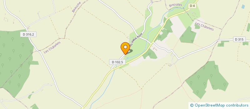 localisation de l'entreprise EARL ARCHE DE MAGNY à LES CHATELETS