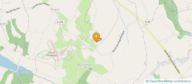 localisation de l'entreprise EARL ARGELES  BOUMOURT