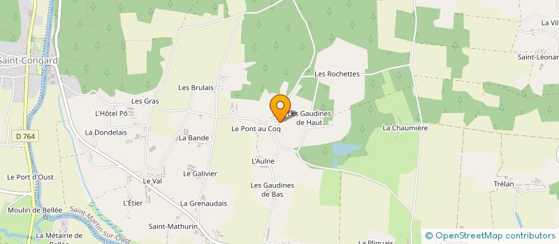 localisation de l'entreprise EARL ARON à SAINT-MARTIN-SUR-OUST