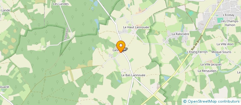 localisation de l'entreprise EARL ARROT à YVIGNAC-LA-TOUR