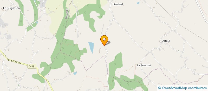 localisation de l'entreprise EARL ARTIX  SAINT-JULIEN-DU-PUY