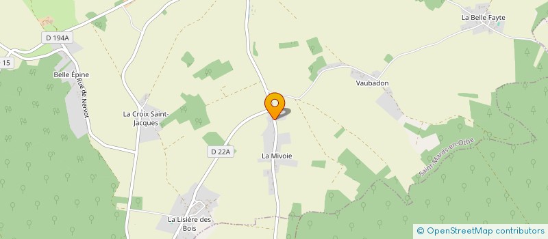 localisation de l'entreprise EARL AU BLE D'OR  SAINT-MARDS-EN-OTHE