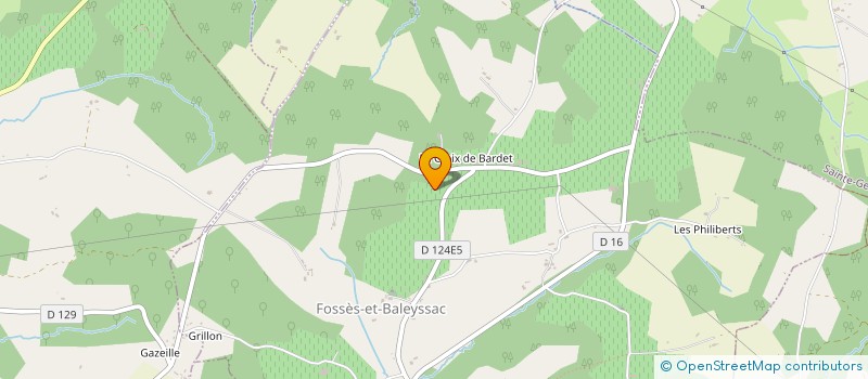 localisation de l'entreprise EARL AU CANTON  LES ESSEINTES