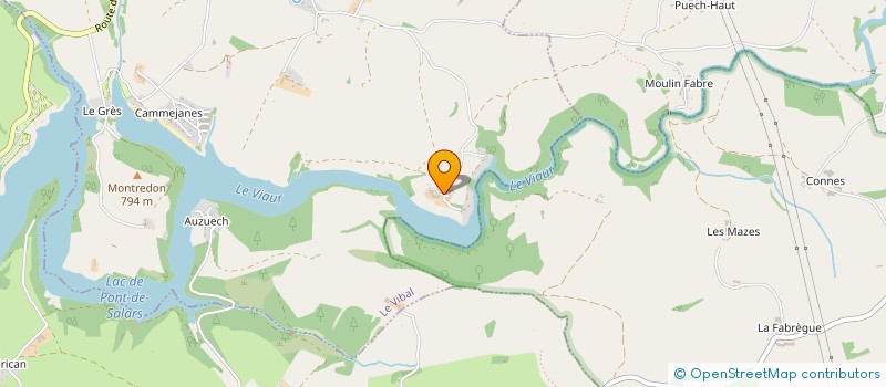 localisation de l'entreprise EARL AUBELEAU-MAURY  LE VIBAL