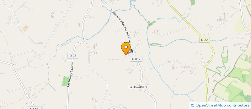 localisation de l'entreprise EARL AUBERT à TINCHEBRAY-BOCAGE