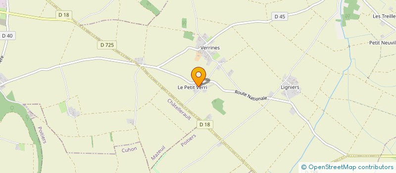 localisation de l'entreprise EARL AUBOURG à CHOUPPES