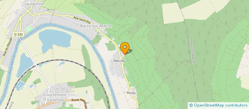 localisation de l'entreprise EARL AUBRY BOULOGNE à BARZY-SUR-MARNE