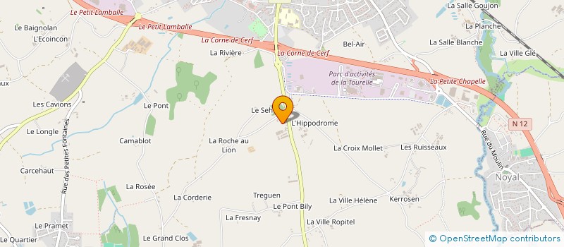 localisation de l'entreprise EARL AUDET à LAMBALLE-ARMOR