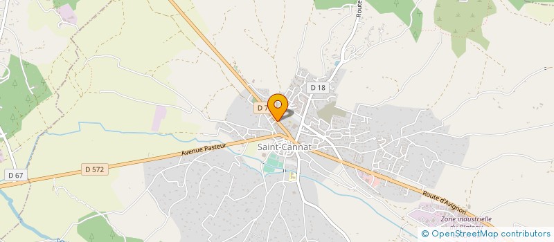 localisation de l'entreprise EARL AURRAN à SAINT-CANNAT