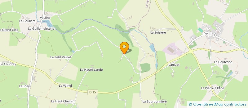 localisation de l'entreprise EARL AUSSANT PATRICK  LES PORTES DU COGLAIS