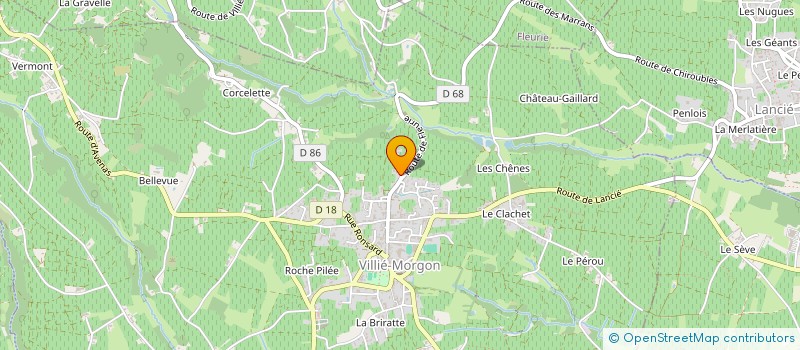 localisation de l'entreprise EARL AUTHENTIQUE à VILLIE-MORGON