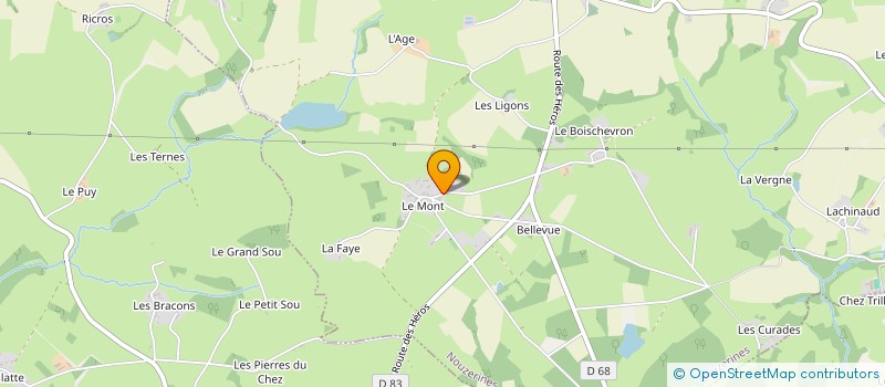 localisation de l'entreprise EARL AUTOURDE  SAINT-MARIEN