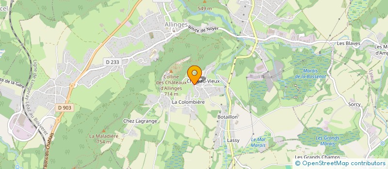 localisation de l'entreprise EARL AUX FRUITS DE LA PASSION à MARIN