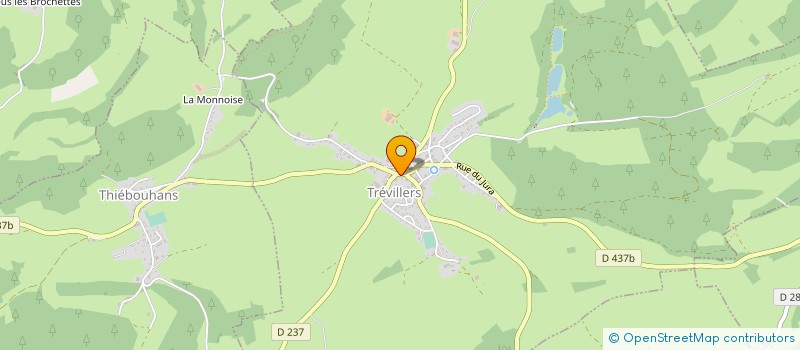 localisation de l'entreprise EARL AUX GRANDS CHAMPS à INDEVILLERS