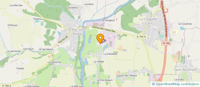 localisation de l'entreprise EARL AVENIER  VAL D'OUST