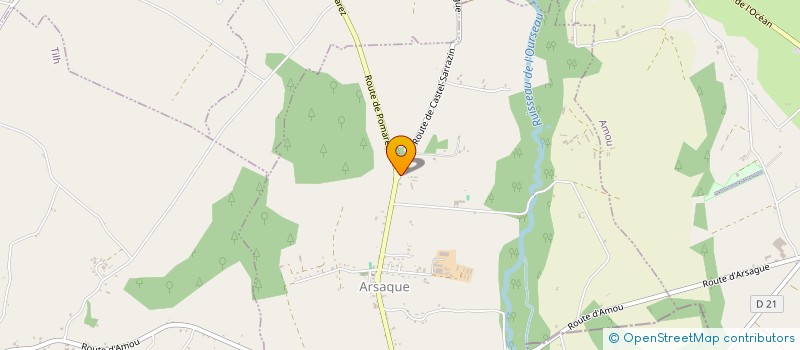 localisation de l'entreprise EARL AVICHARDIN à ARSAGUE