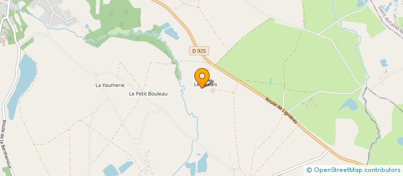 localisation de l'entreprise EARL AVICOLE DES BALAIS à PRUNIERS