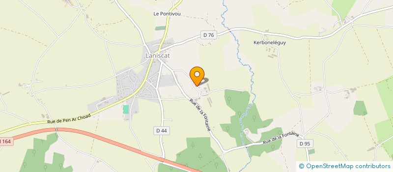 localisation de l'entreprise EARL AVICOLE LE TENO à BON REPOS SUR BLAVET