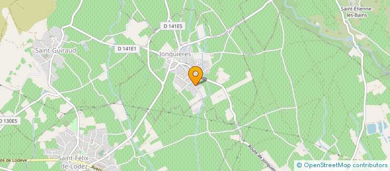 localisation de l'entreprise EARL B.BAUTOU  JONQUIERES