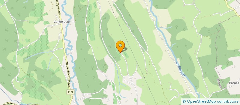 localisation de l'entreprise EARL BACHARDOU à MONEIN