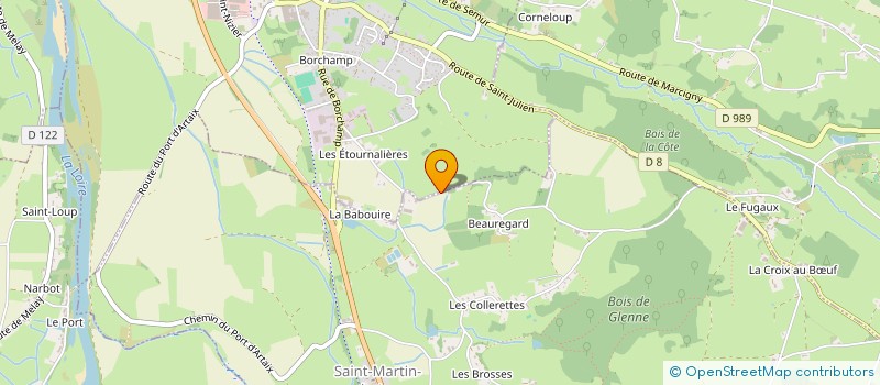 localisation de l'entreprise EARL BACHELET SEBASTIEN  CERON