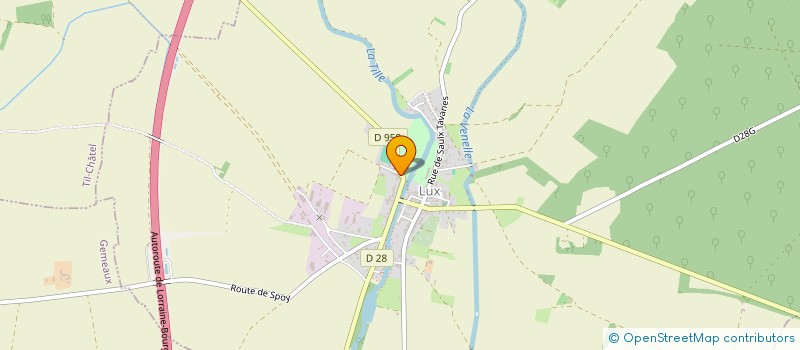 localisation de l'entreprise EARL BAILLET  LUX