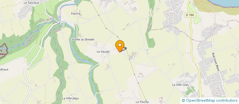 localisation de l'entreprise EARL BAIR  PORDIC