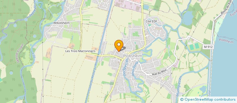 localisation de l'entreprise EARL BAPST ANDRE ET DAVID  PLOBSHEIM