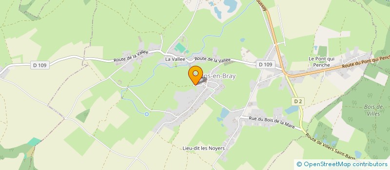 localisation de l'entreprise EARL BARASKI à ONS-EN-BRAY
